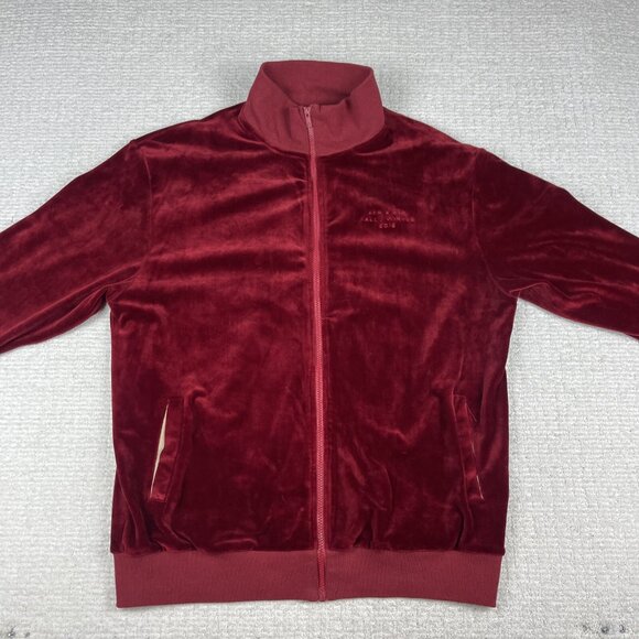 Men's Atelier New Regime ANR x OTH Red Velour Jacket T Shirt Sz L - FW2016 READ* - Picture 8 of 16